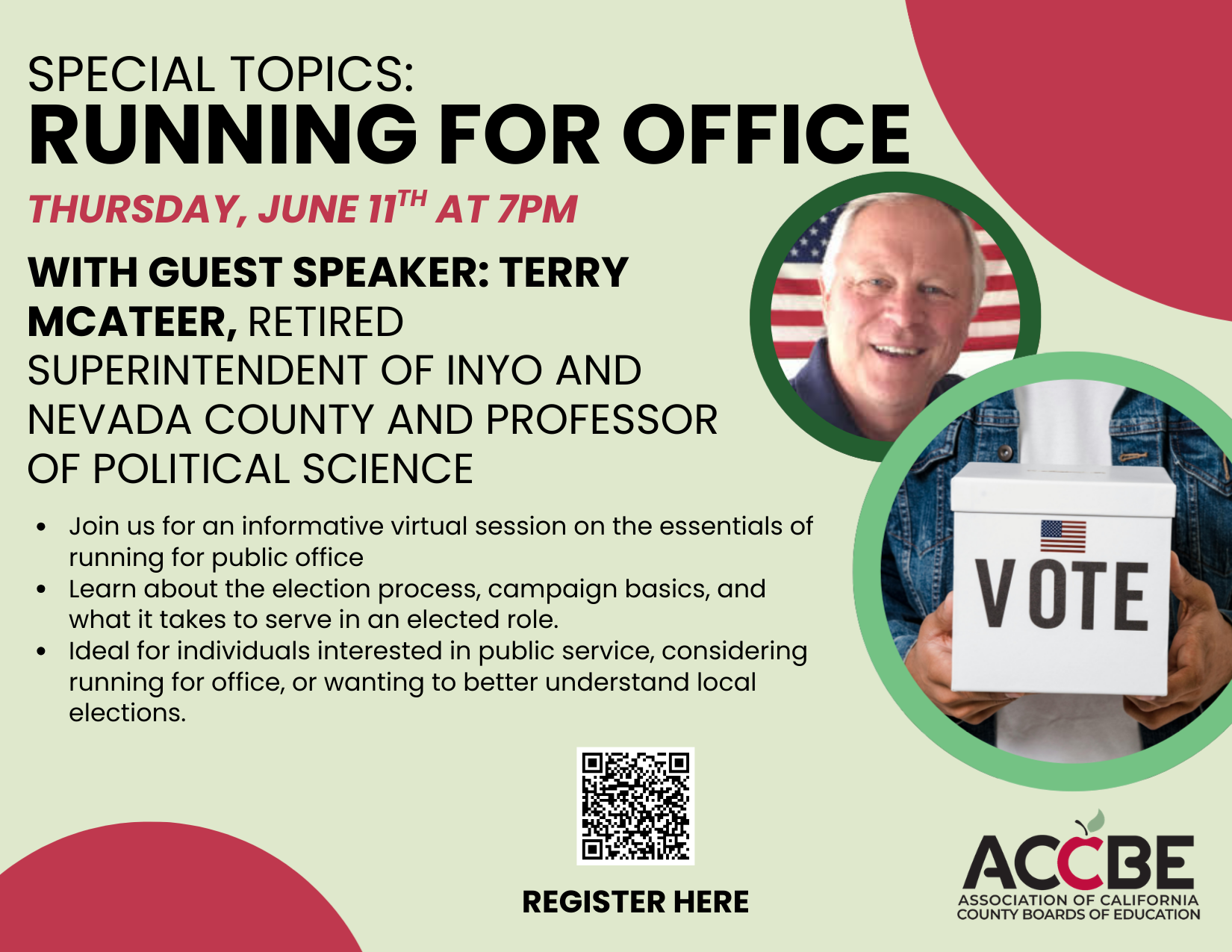June Meeting flyer